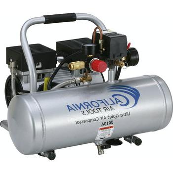 空气工具和设备|加州空气工具2010A 1 HP 2加仑超安静和无油铝罐手提空气压缩机