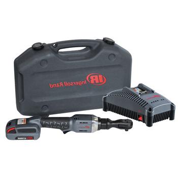 CORDLESS RATCHETS | Ingersoll Rand R3130-K12 Variable Speed Lithium-Ion 3/8 in. Cordless Ratchet Wrench Kit with (1) 2.5 Ah Batt.